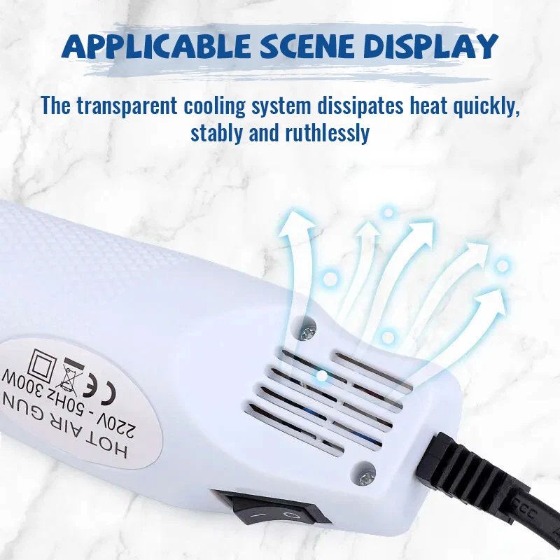 Hot Air Gun 220V Soldering Tem - огляд і ціна Dryer Car Blower