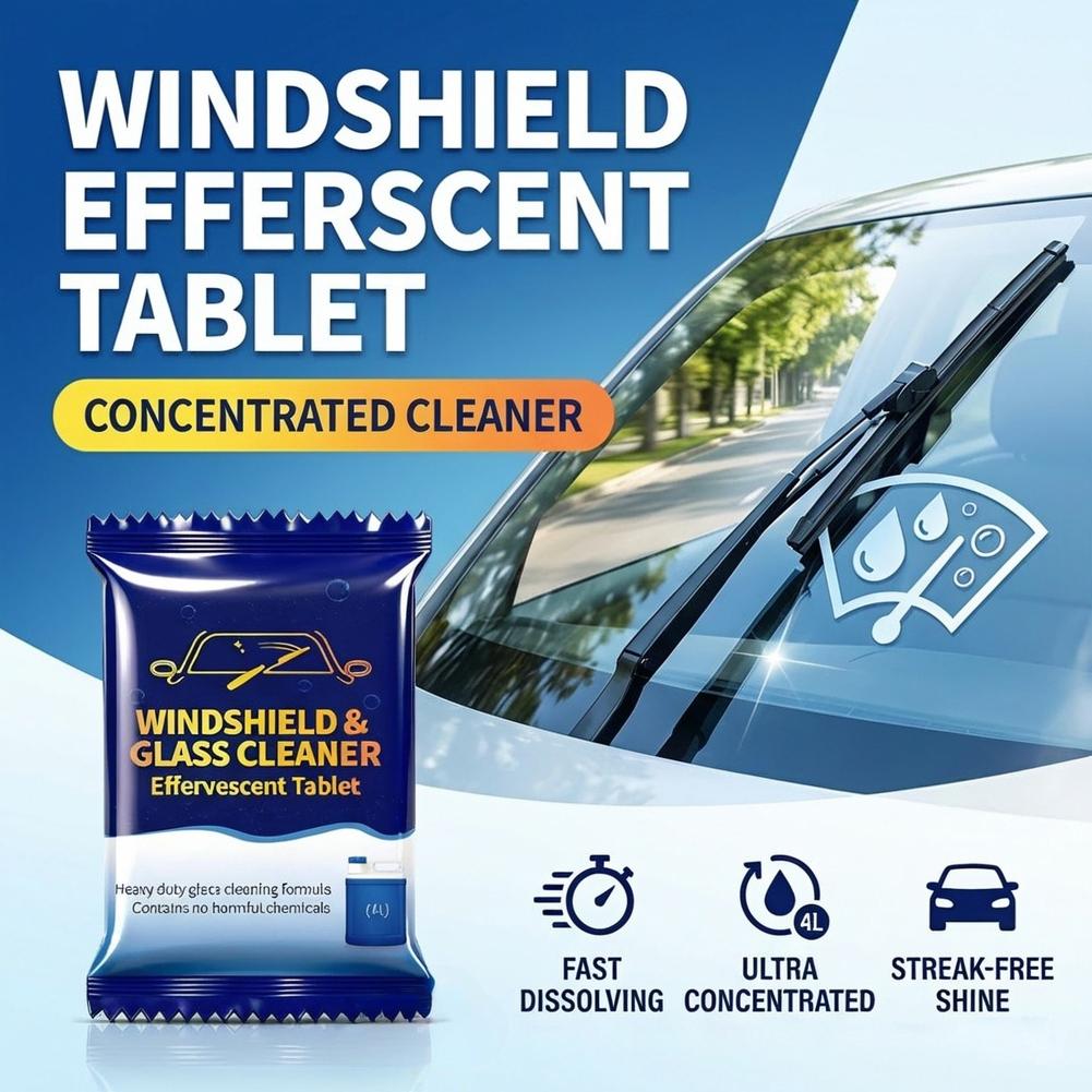 Car Windshield Washer Efferves - огляд і ціна Glass Cleaner Streak