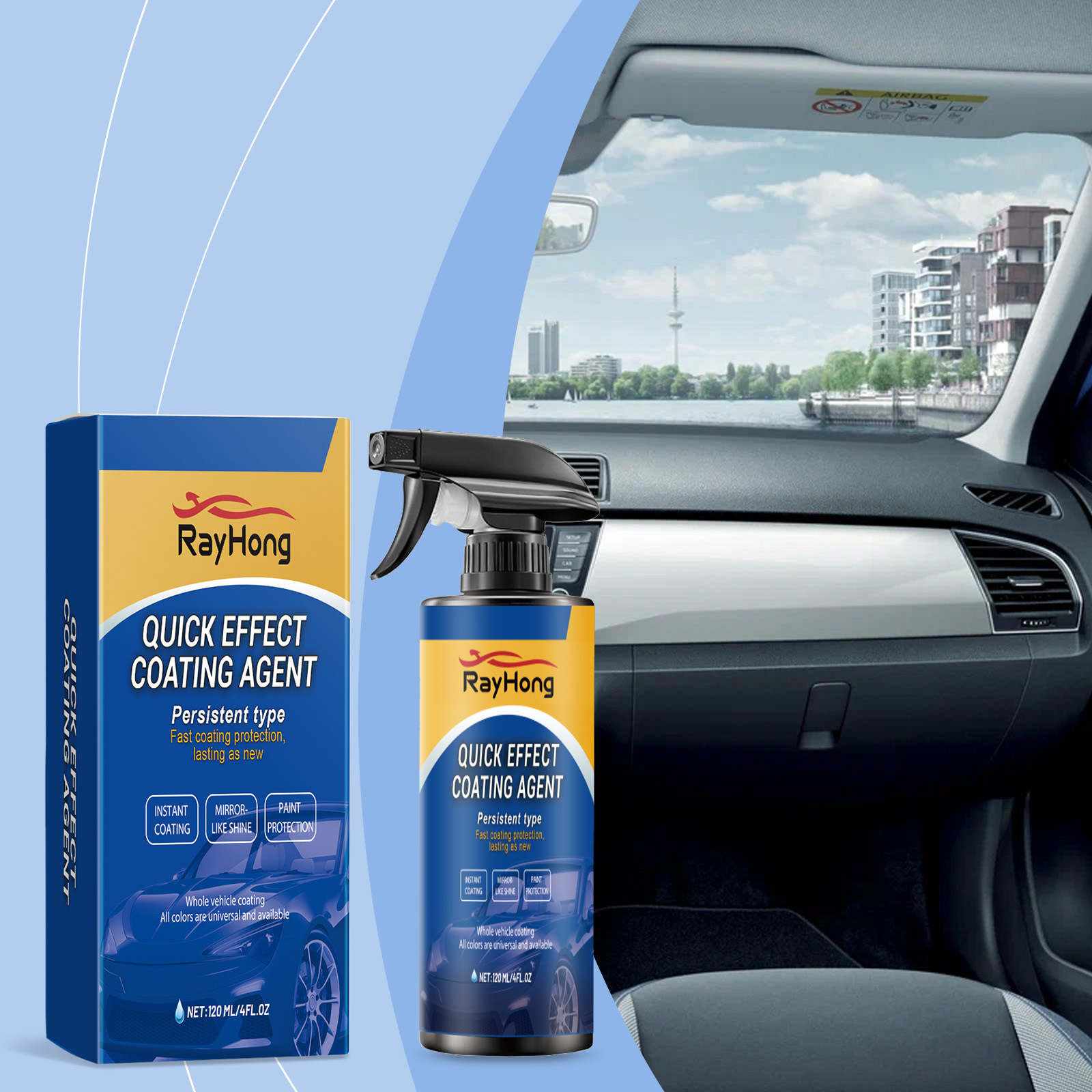 Car Ceramic Coating Spray Quic - огляд і ціна Car Wax Ceramic Coating