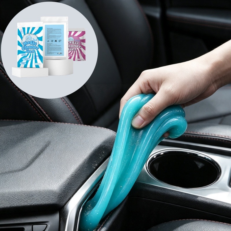 Magic Car Cleaning Gel Auto In - огляд і ціна Seat Cleaner Fabric