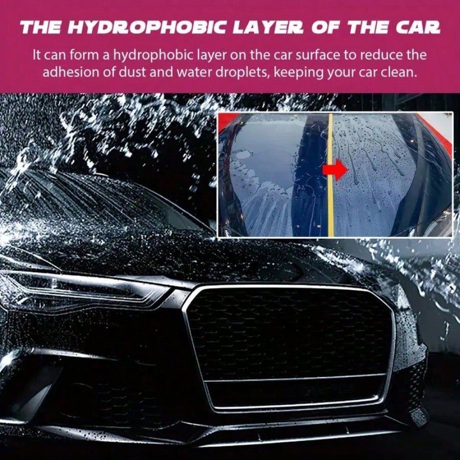 500ml Pink Foam Car Wash Soap, - огляд і ціна Car Wax Ceramic Coating