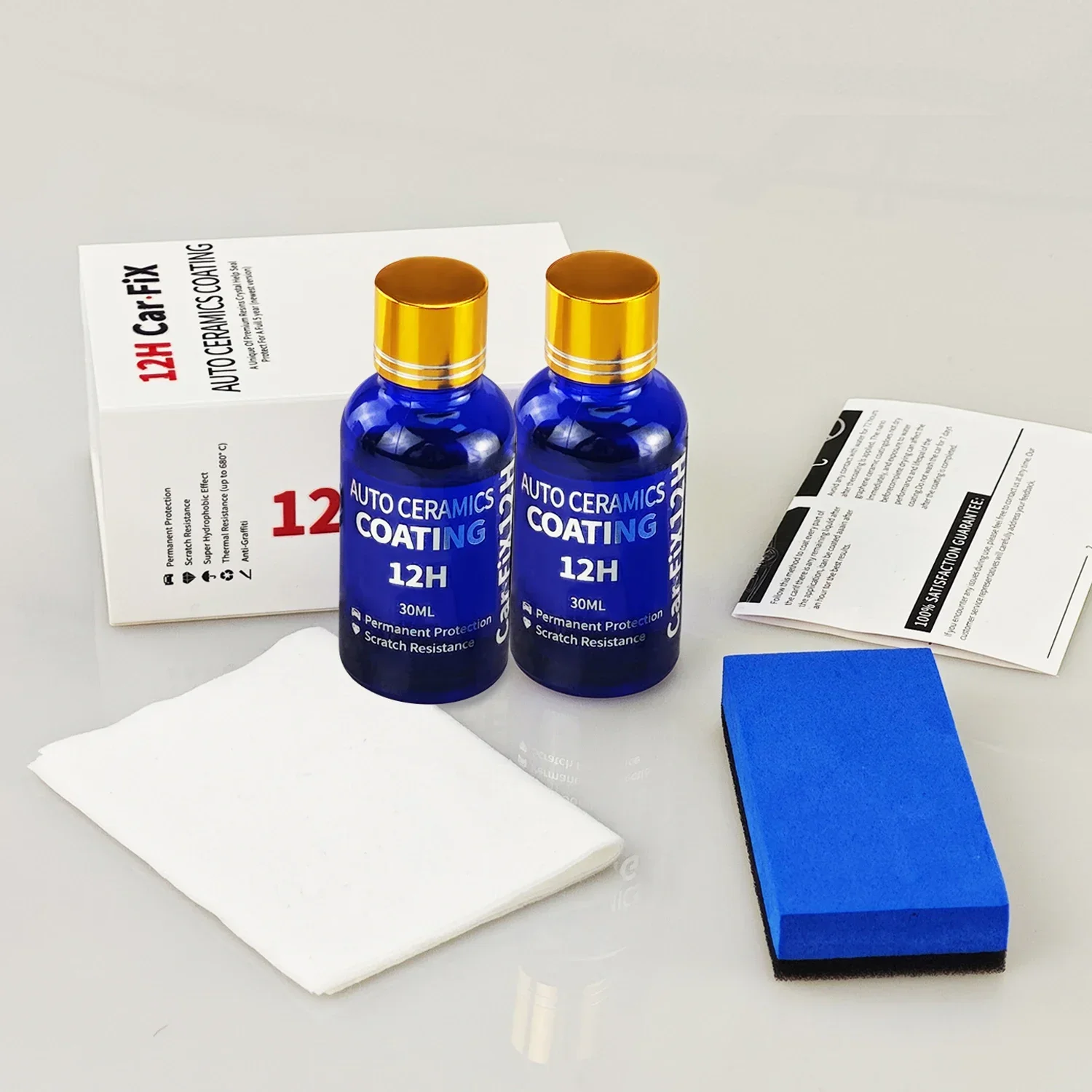 2Pcs 12H Car Coating Polishing - огляд і ціна Car Wax Ceramic Coating